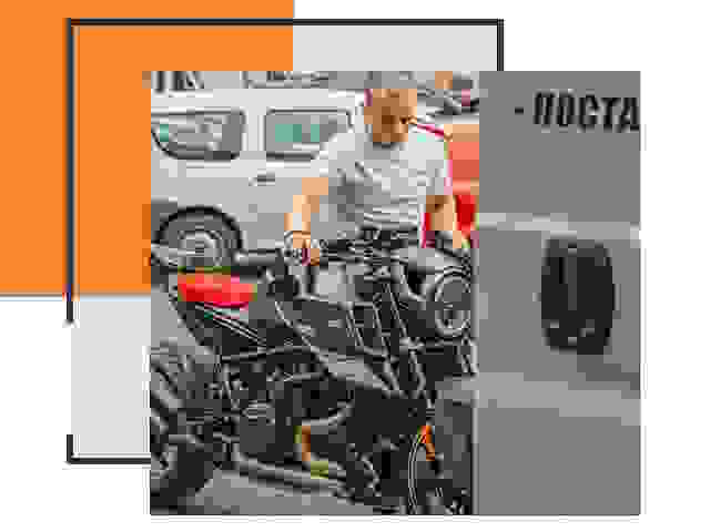 Перевозка мотоцикла по России - Услуги Перевозка-Нвт