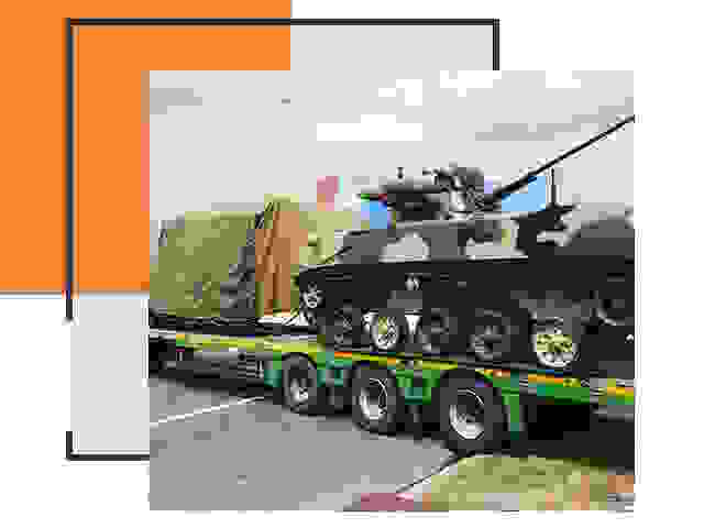 Перевозка военной техники в Новотроицке