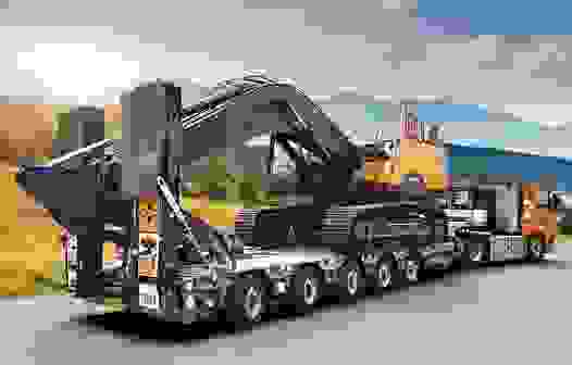 Негабаритная перевозка с учетом высоты в Новотроицке